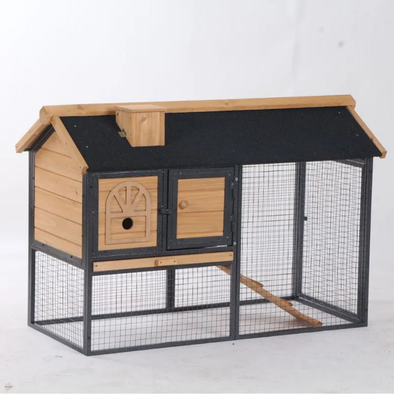 Outdoor Furniture Yellow - Modern Rabbit Hutch Outdoor Bunny Cage
