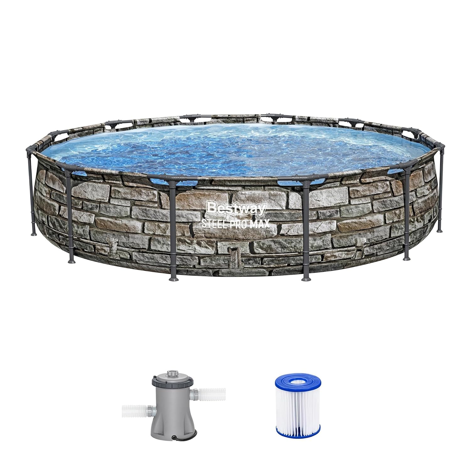 Outdoor Furniture For Pool - Steel Pro Max 12 Foot x