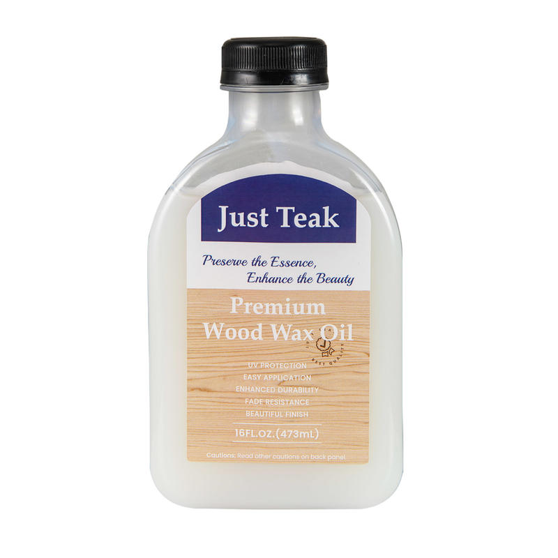 Outdoor Furniture Oil Teak - Wood Wax Oil Care Kit, Natural