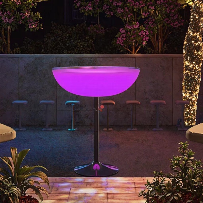 Outdoor Furniture Shop - Portable LED Light Bar Tables Chairs
