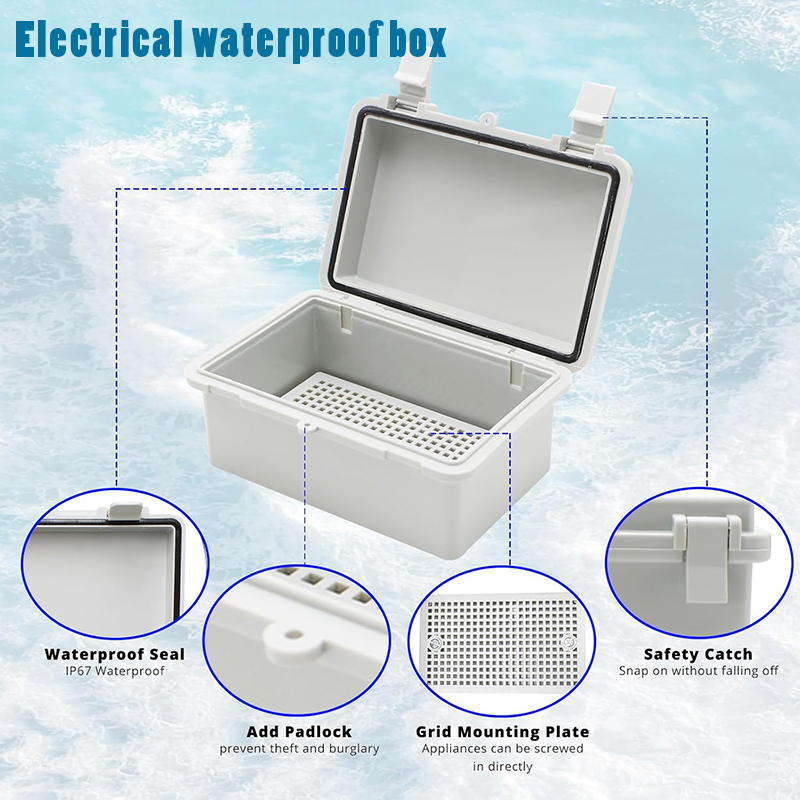 Outdoor Furniture Outlet - IP66 Waterproof Power Electrical Junction Box