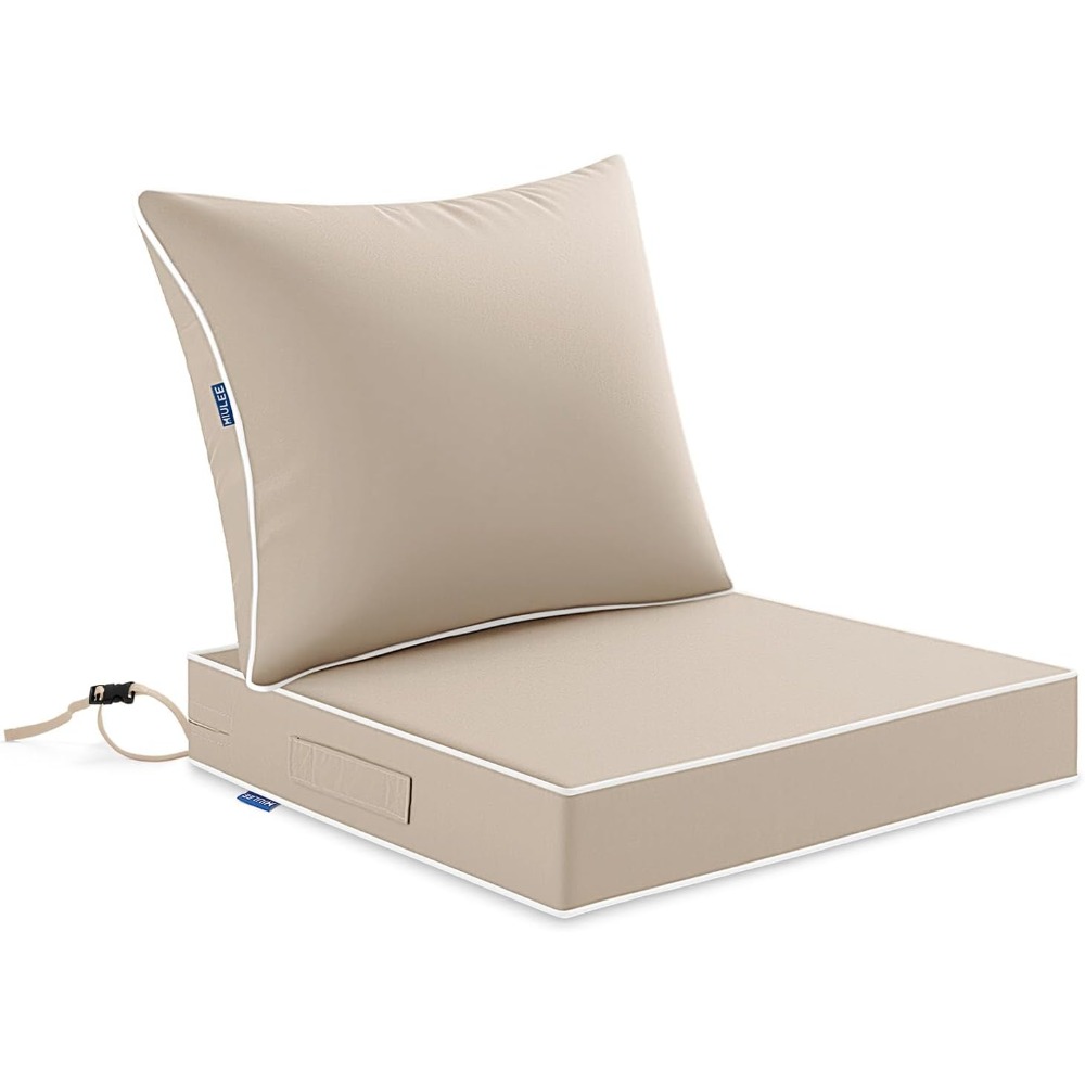 Outdoor Furniture Cushions 24 X 24 - Beige Outdoor Seat Cushion 24x24 Inch