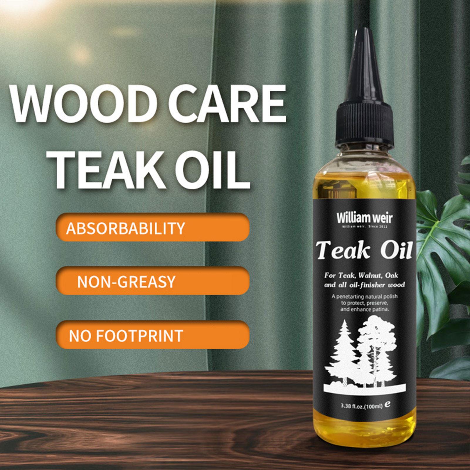 Outdoor Furniture Oil Teak - 100ml Furniture Oil Wood Polisher Furniture