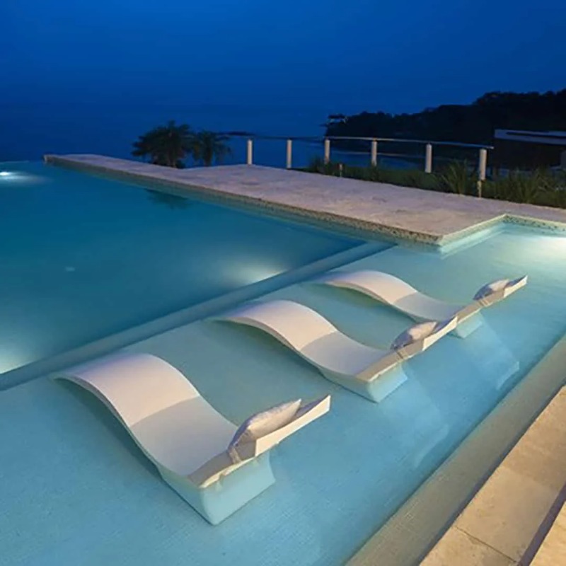 Outdoor Furniture Spain - FRP Fiberglass Spain Design Sun Lounger