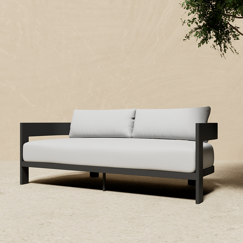 Modern Aluminum Outdoor Sofa S - Outdoor Furniture Metal Chairs review and price