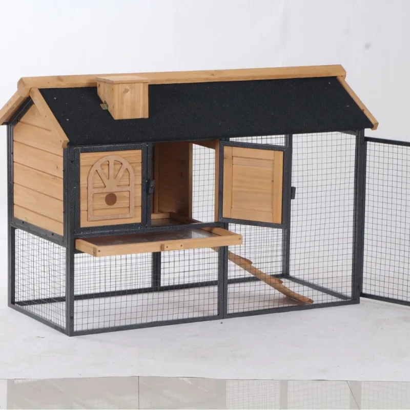 Modern Rabbit Hutch Outdoor Bu - Outdoor Furniture Yellow review and price