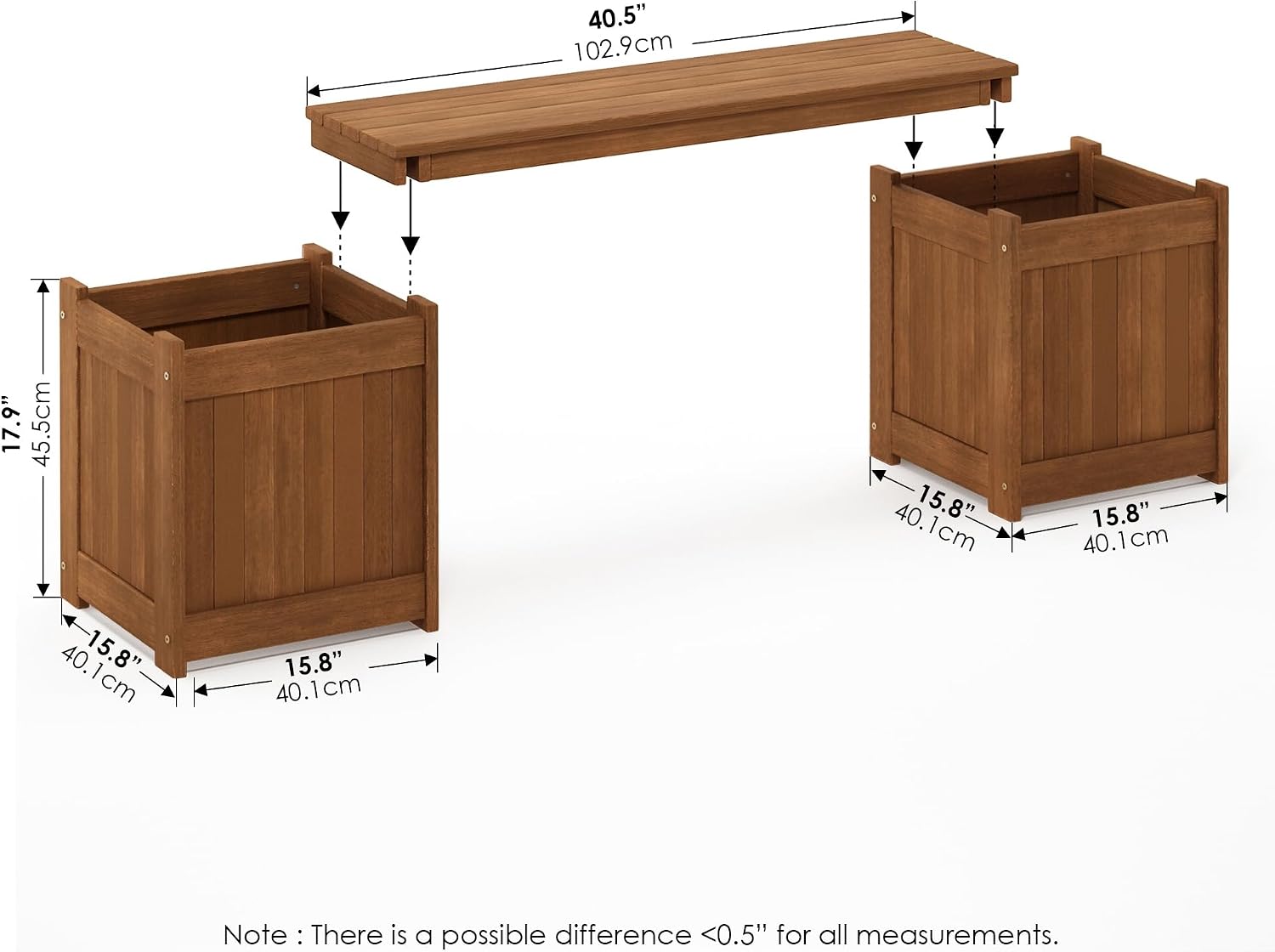 Indoor Outdoor Wooden Planter  - Outdoor Furniture Oil Teak review and price