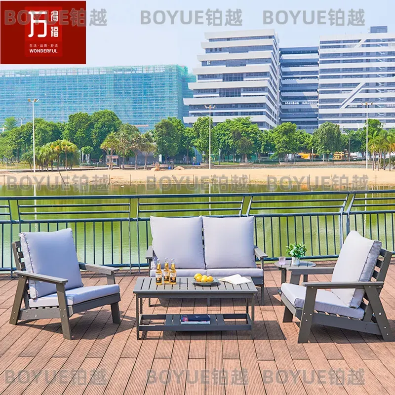 Outdoor Aluminum Alloy Sofa Se - Outdoor Furniture Metal Chairs review and price