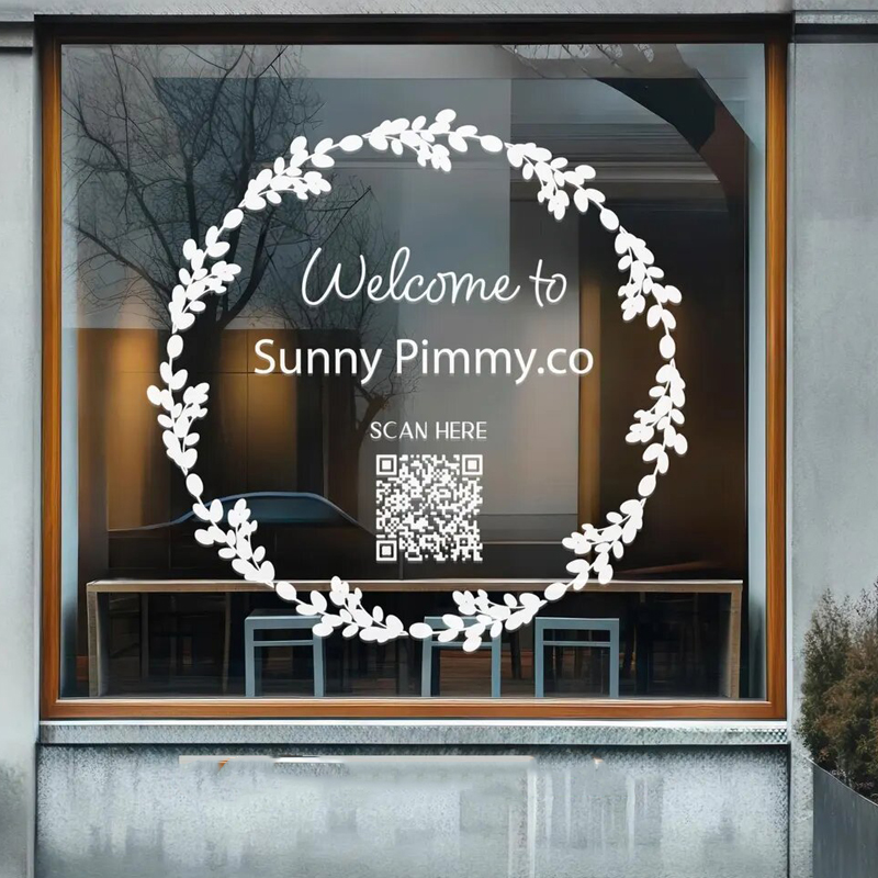 Leaf wreath decal for front st - Outdoor Furniture Store review and price