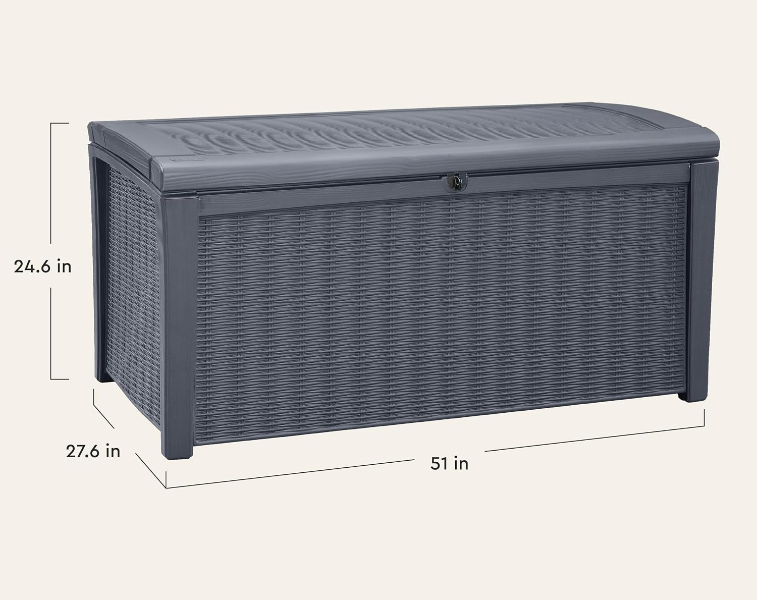 110 Gallon Outdoor Storage Dec - Outdoor Furniture For Pool review and price