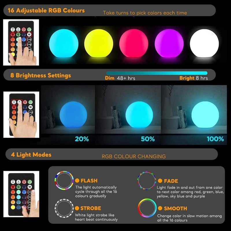 LED Ball Light Solar Lamp Outd - Outdoor Furniture For Pool review and price