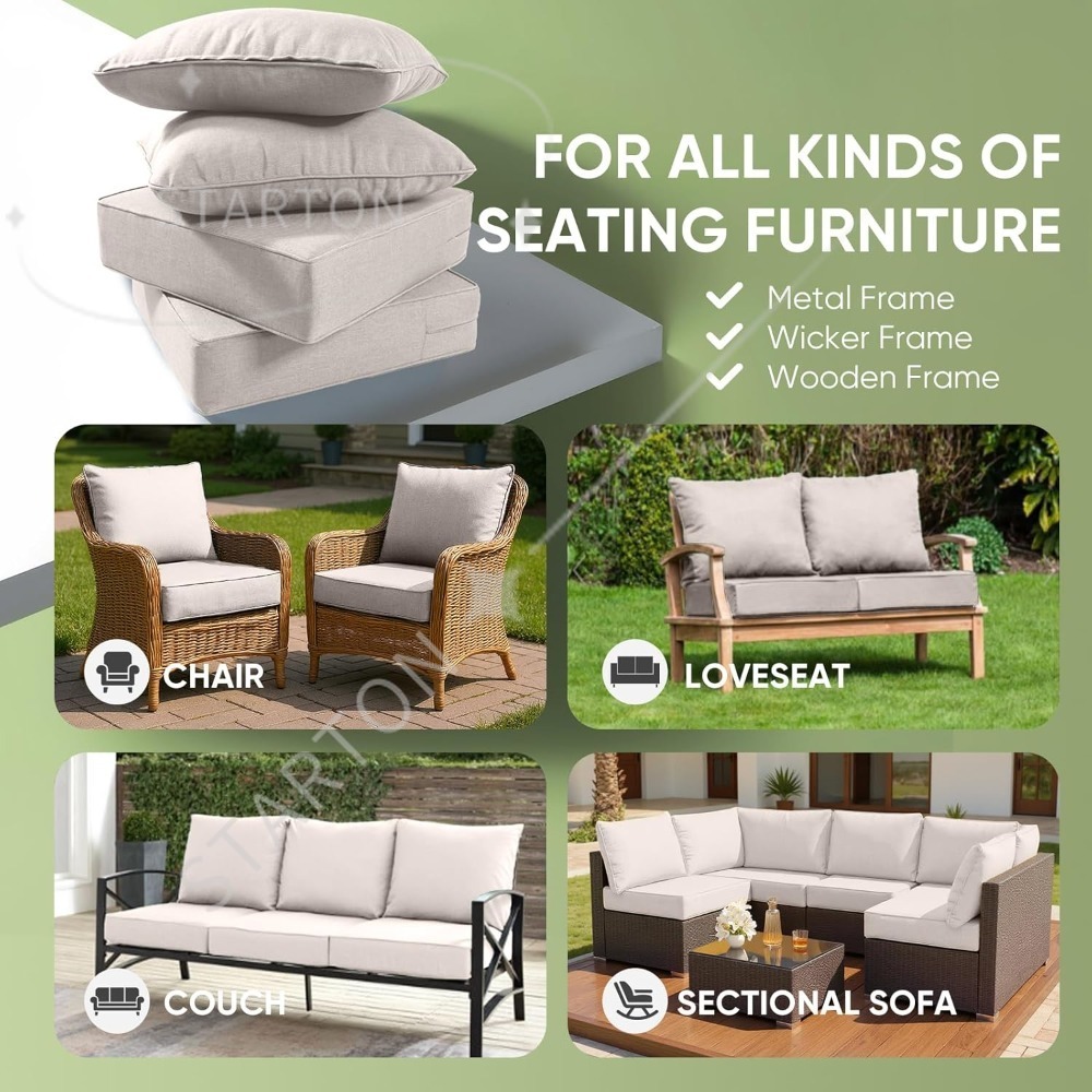 Outdoor Chair Cushions Set of  - Outdoor Furniture Cushions 24 X 24 review and price