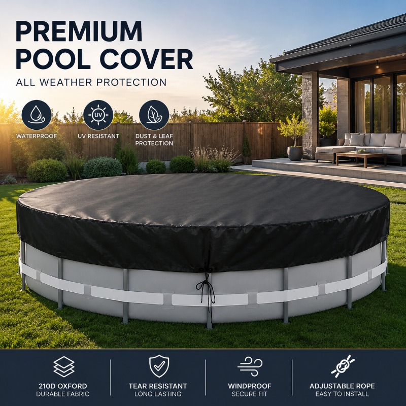 Oxford Round Pool Cover Waterp - Outdoor Furniture For Pool review and price