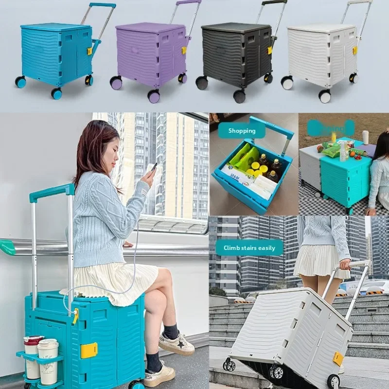 Outdoor folding shopping cart, - Outdoor Furniture Shop review and price
