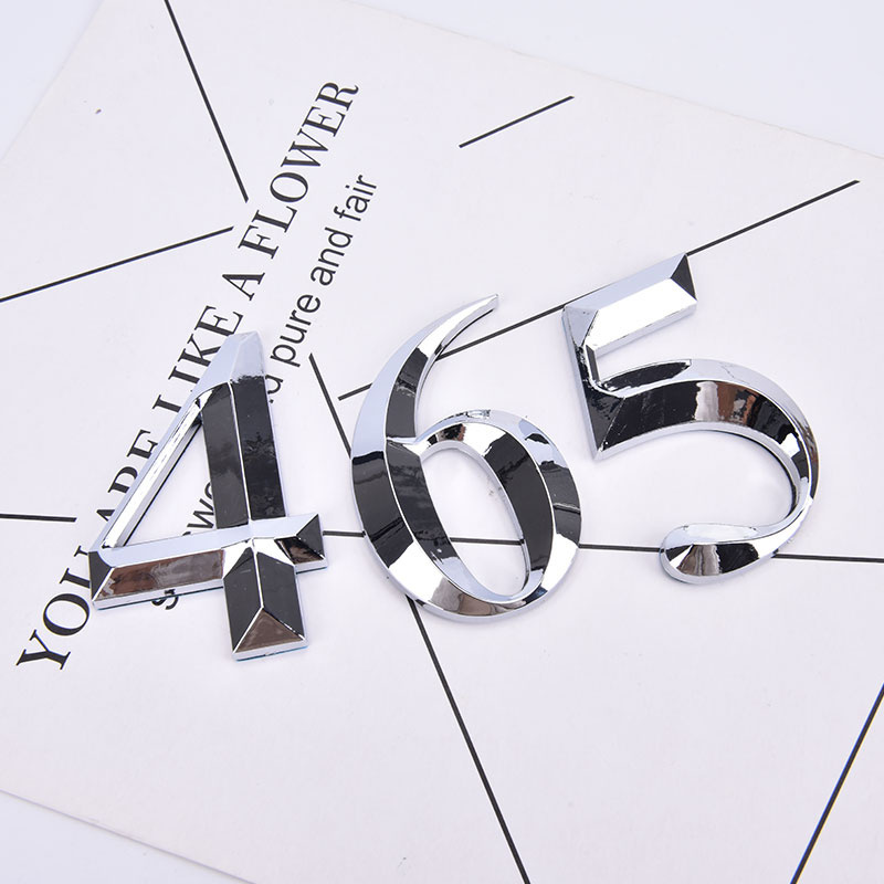1PC Self Adhesive 3D Number St - Outdoor Furniture Usa review and price