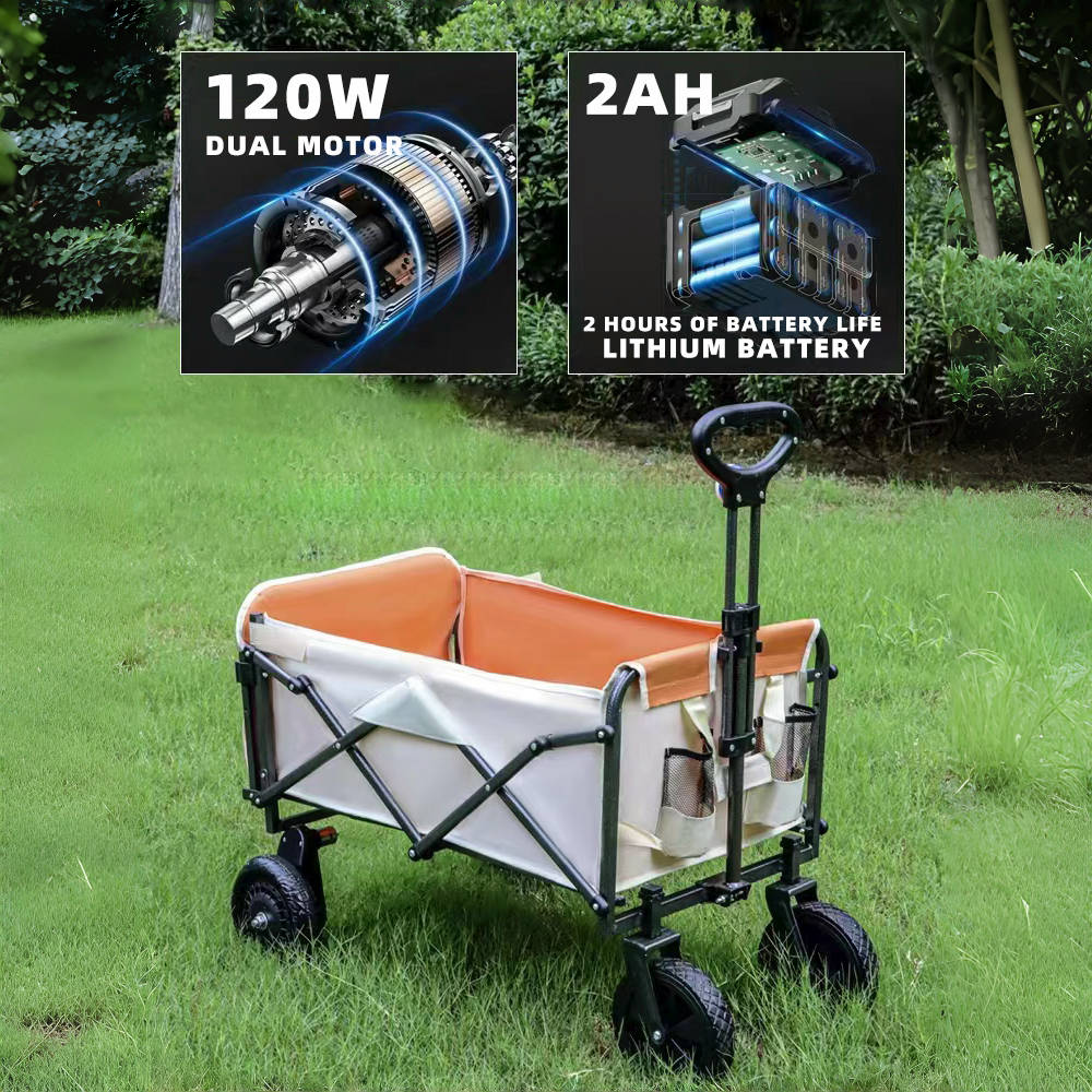 Electric Camping Wagon Cart Fo - Outdoor Furniture Shop review and price