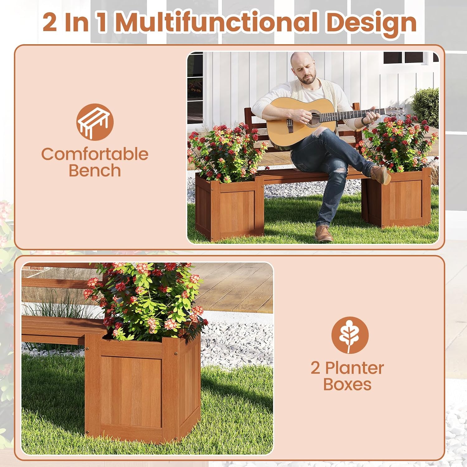 Outdoor Bench With Backrest Co - Outdoor Furniture Oil Teak review and price