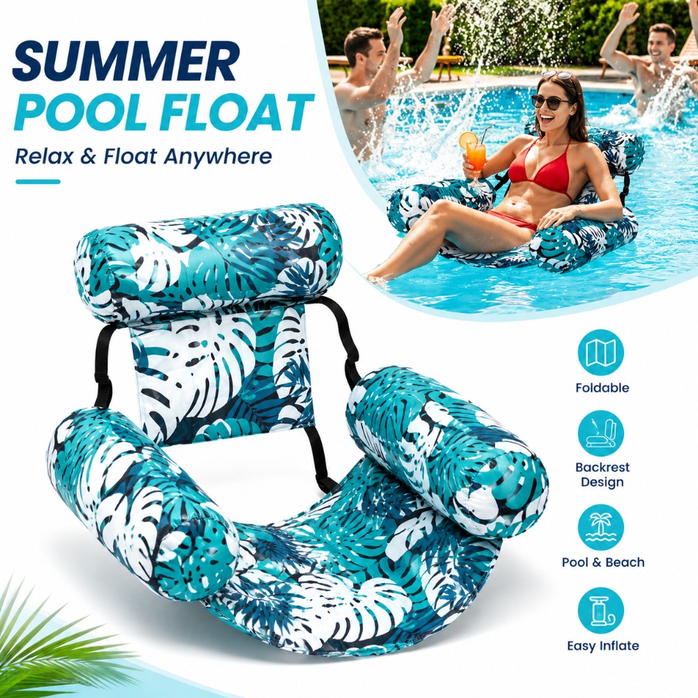 Heavy Duty Blow Up Pool Chair  - Outdoor Furniture For Pool review and price