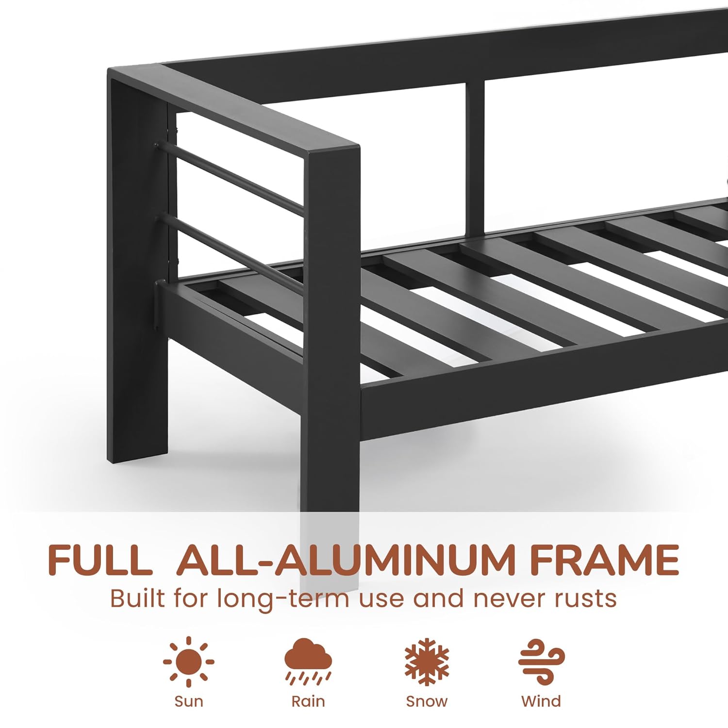 Patio Furniture Metal Armchair - Outdoor Furniture Metal Chairs review and price
