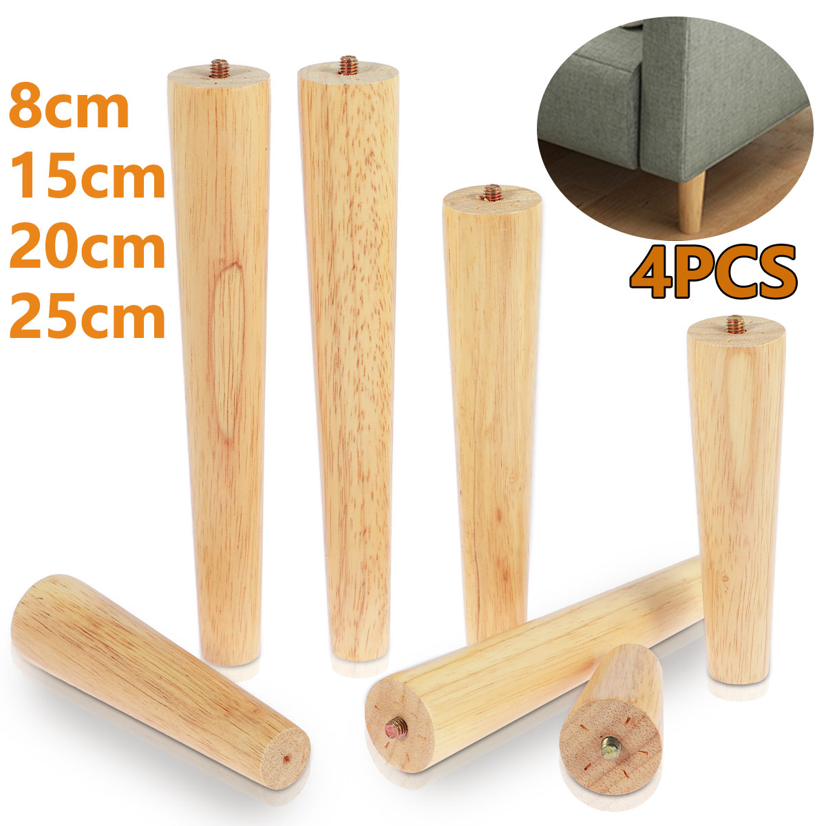 4Pcs 8/15/20/25cm Solid Wood F - Adirondack Chair Wood review and price
