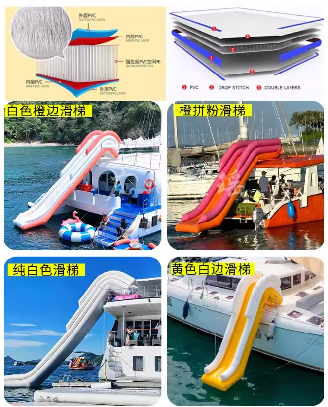 Inflatable water yacht slide b - Outdoor Furniture For Pool review and price