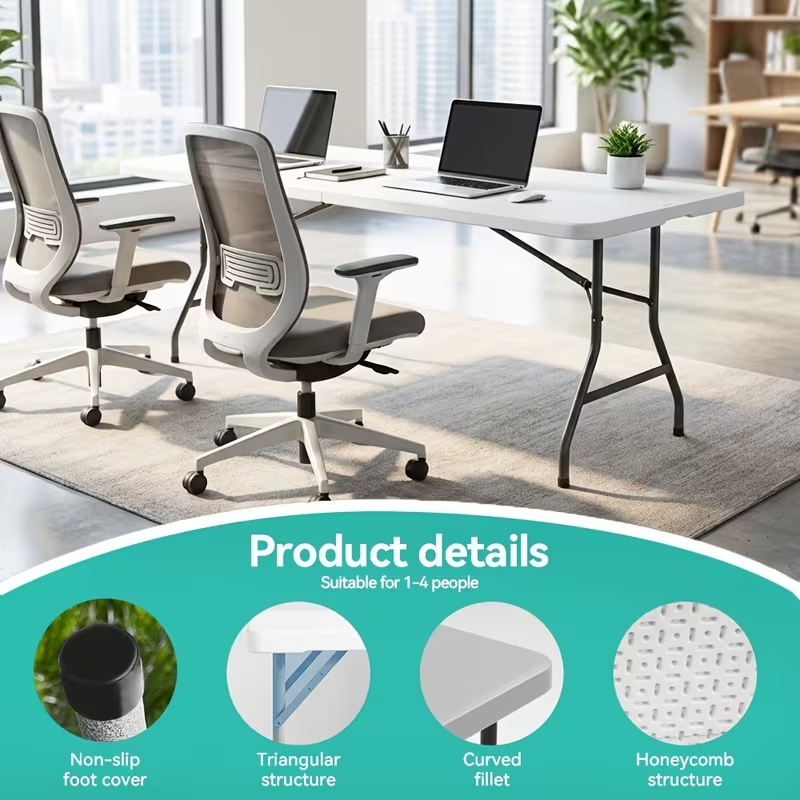 Folding Table,Portable Plastic - Outdoor Furniture Store review and price